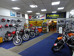 Central Motorcycles Reception Area