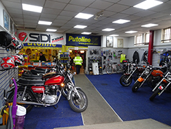 Central Motorcycles have a large range of Clothing & Boots