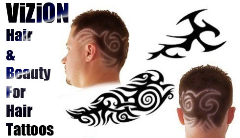 ViZiON Hair & Beauty Hair Tattoos