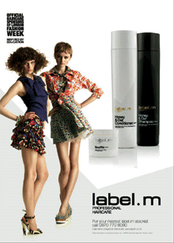 ViZiON Hair & Beauty Matrix label.m