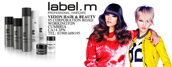 ViZiON Hair & Beauty label.m  Products