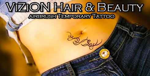 ViZiON Hair & Beauty Airbrush Temporary Tattoo